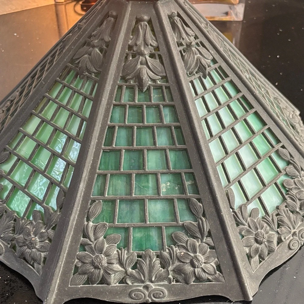 Beautiful Antique Lamp Shade - Picture 8 of 9